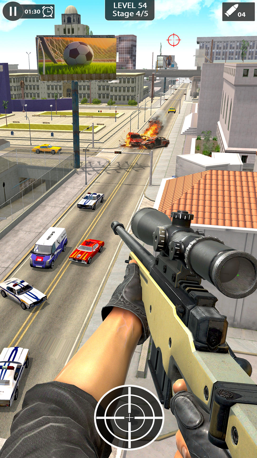 Sniper Pro: Shooting Gun Game Game Screenshot