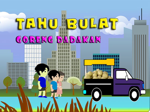 Captura de Tela do Jogo Tahu Bulat Goreng Dadakan