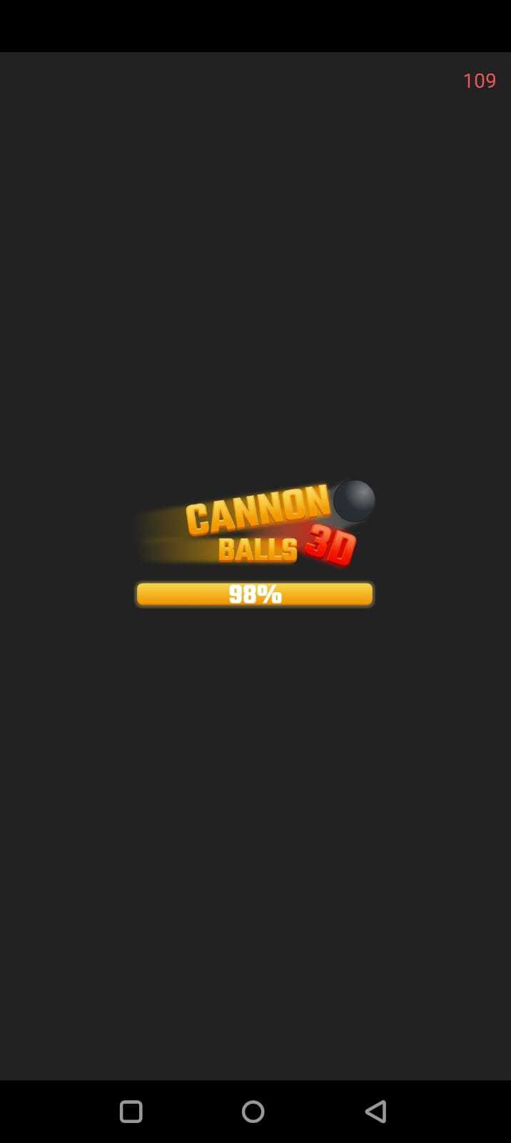 Cannon balls go ゲームのスクリーンショット