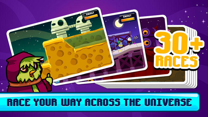 Duck Life: Space Game Screenshot