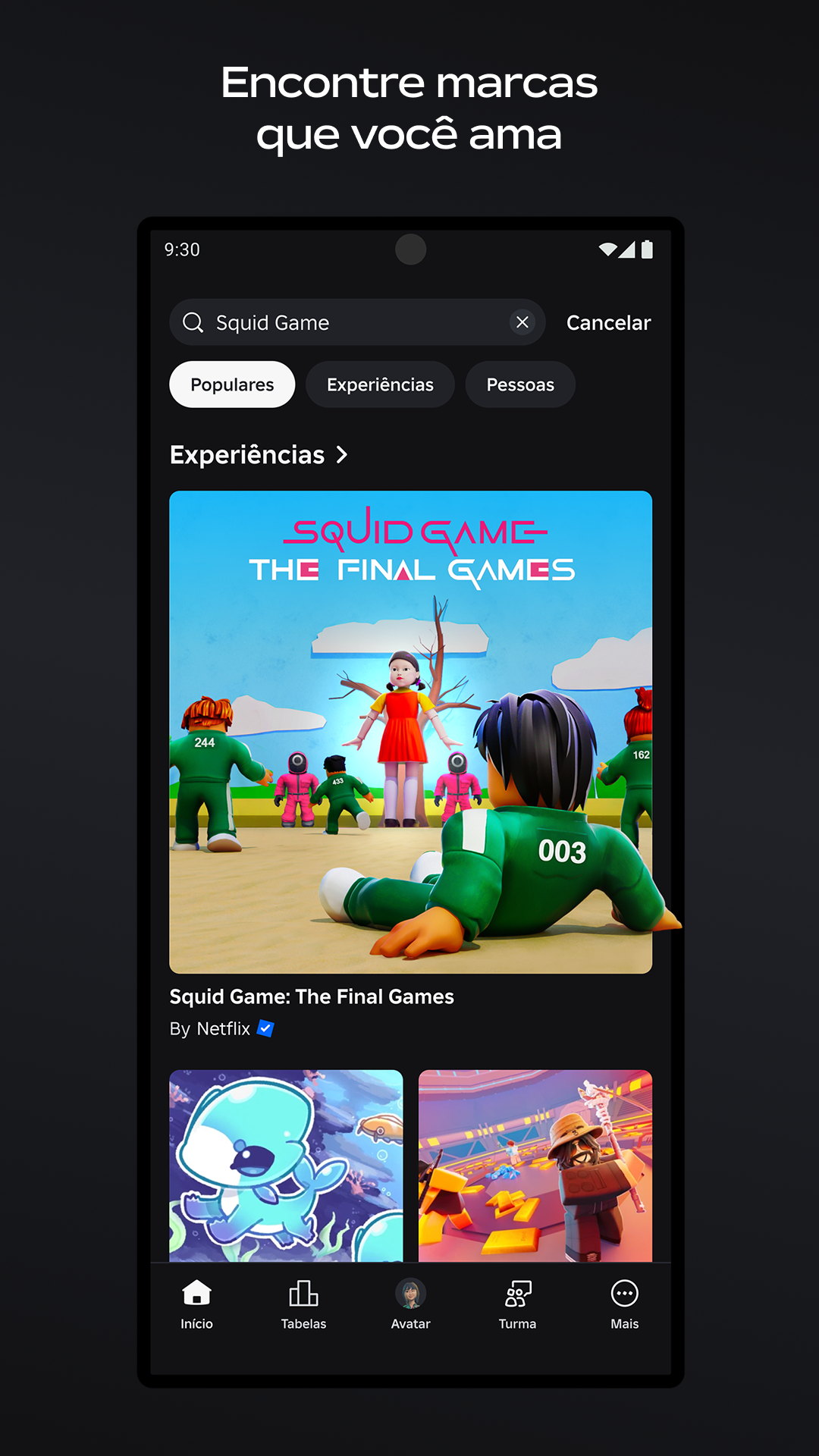 Captura de Tela do Jogo Roblox