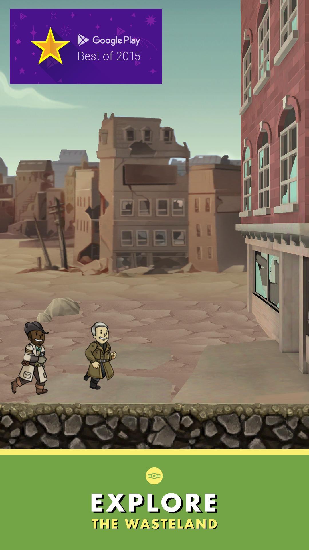 Fallout Shelter ภาพหน้าจอเกม