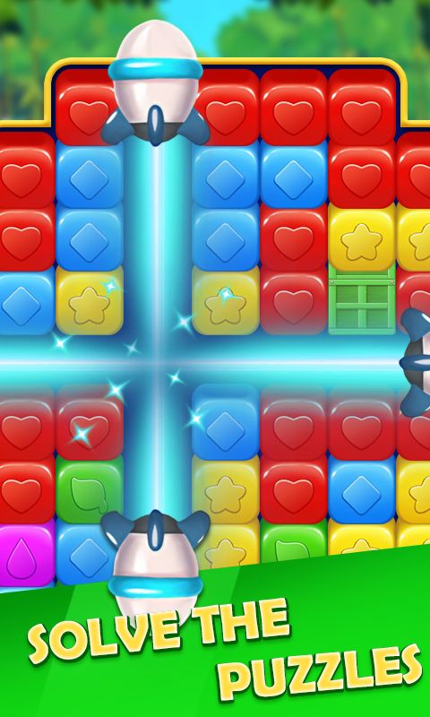 Screenshot of Panda Cube Crush