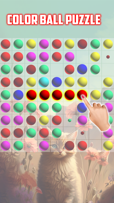 Screenshot 1 of Lignes 98 : Puzzle de boules de couleurs 
