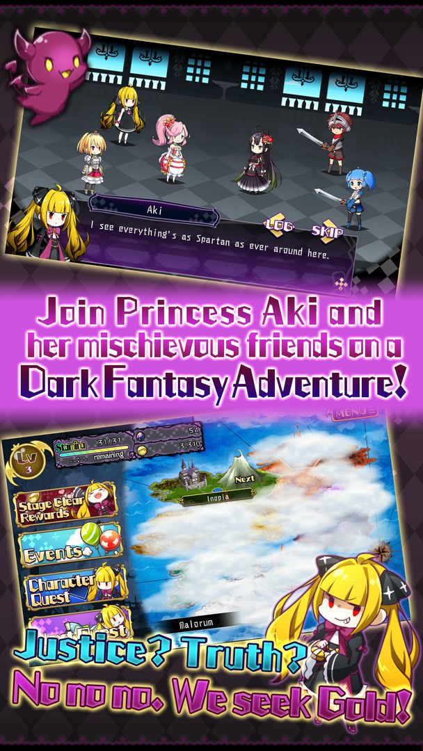 Fallen Princess screenshot game