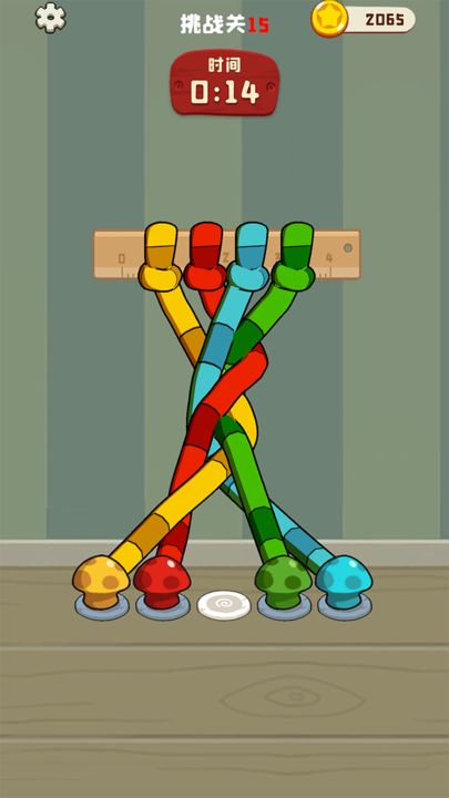 Screenshot 1 of Colored rope sorting 3D version 1.0.10.404.401.1203