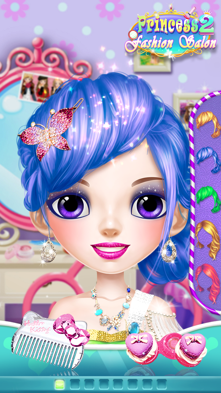 Princess Makeup Salon 2 Game Screenshot