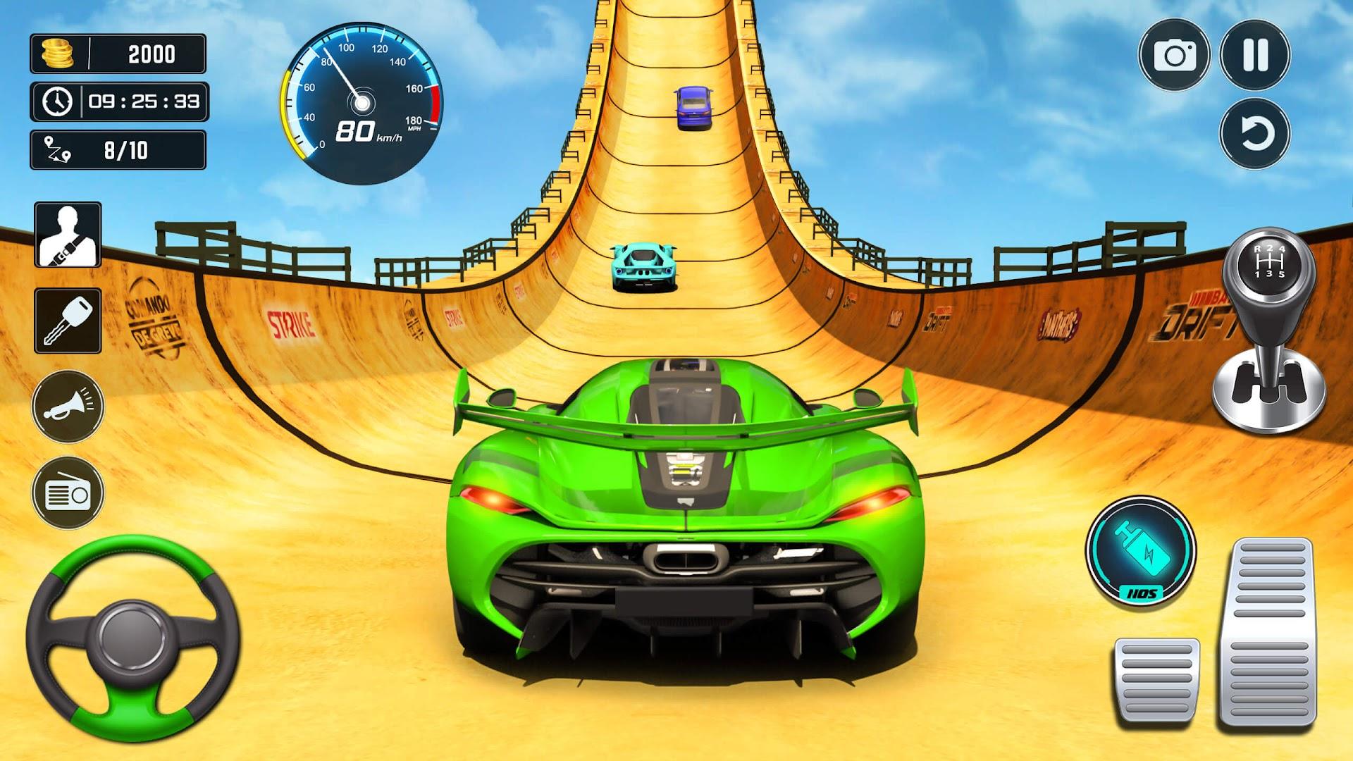 Screenshot 1 of Permainan Mobil Ramp GT Car Stunts 3D 1.9.2