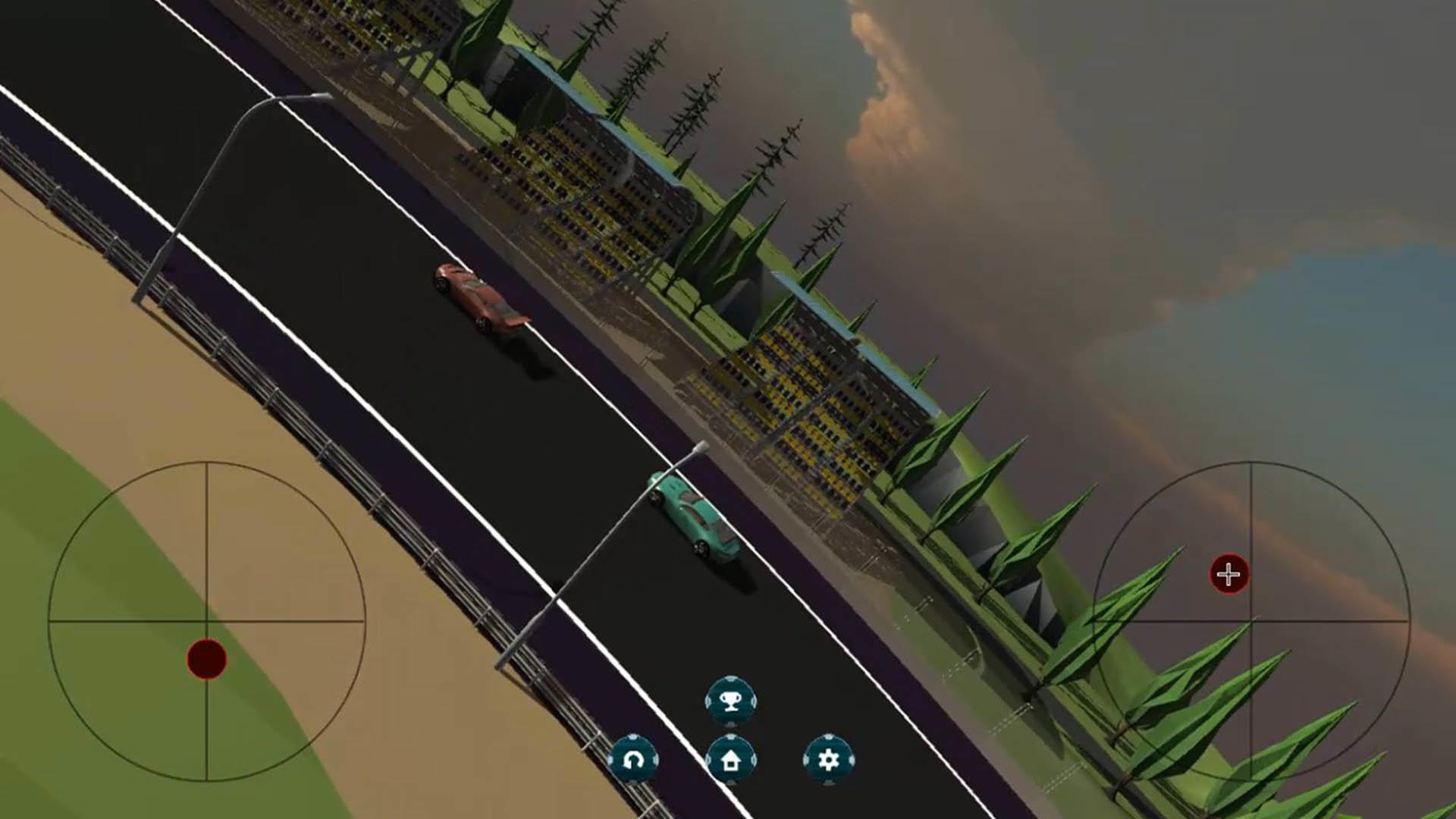 FPV SIM : Race Car Chase Game Screenshot
