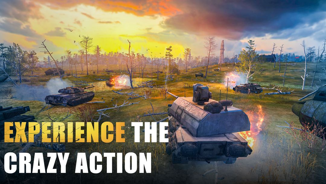 Tank Force: War games of Blitz screenshot game
