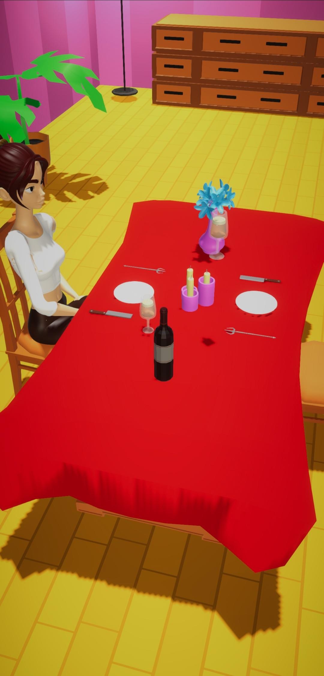 Cuplikan Layar Game Tablecloth Magician