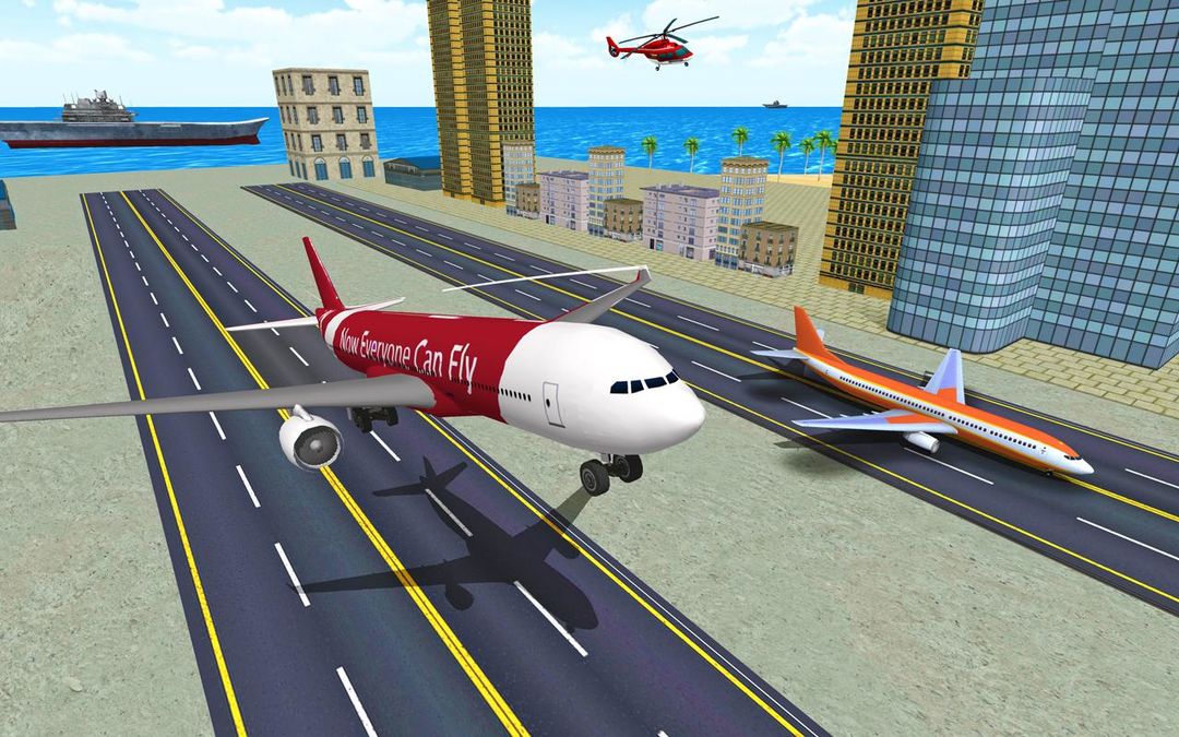 Airplane Fly Simulator ภาพหน้าจอเกม