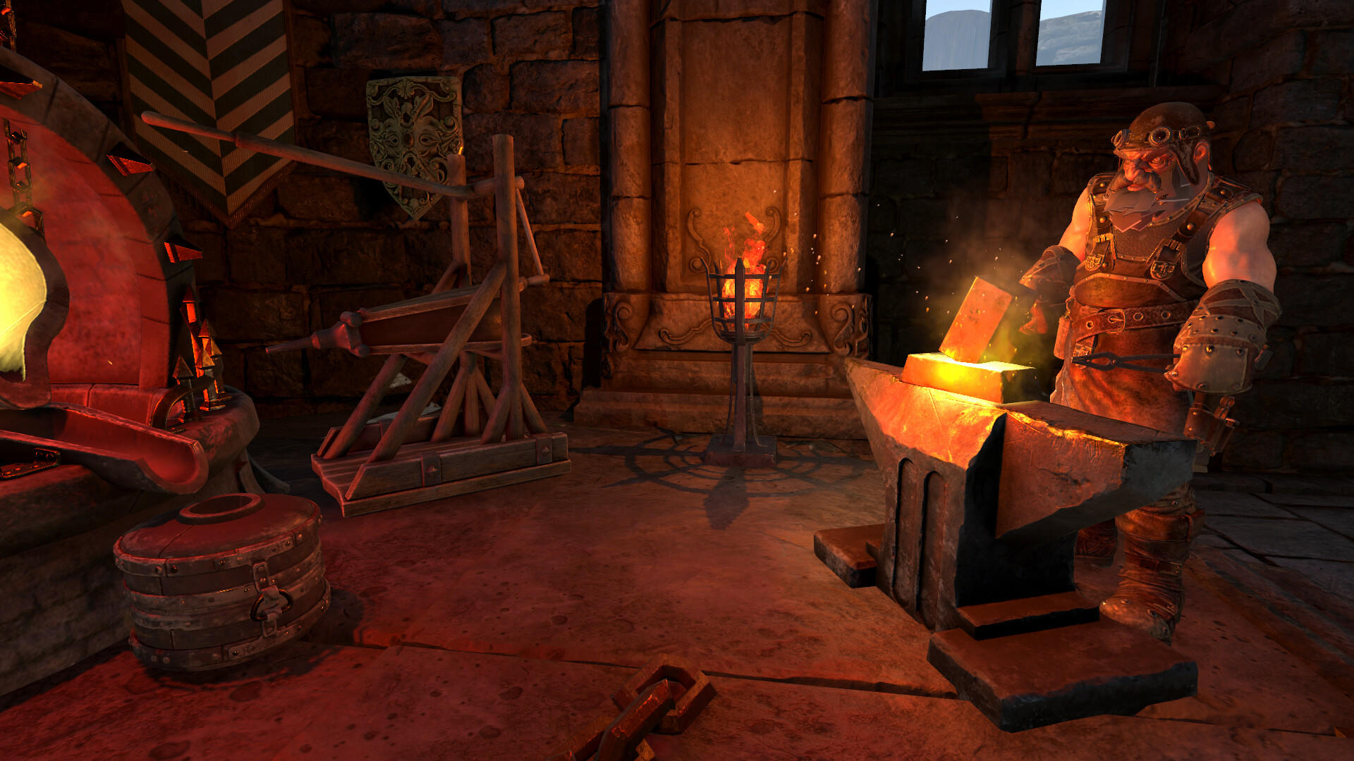 Medieval Crafter: Blacksmith Game Screenshot