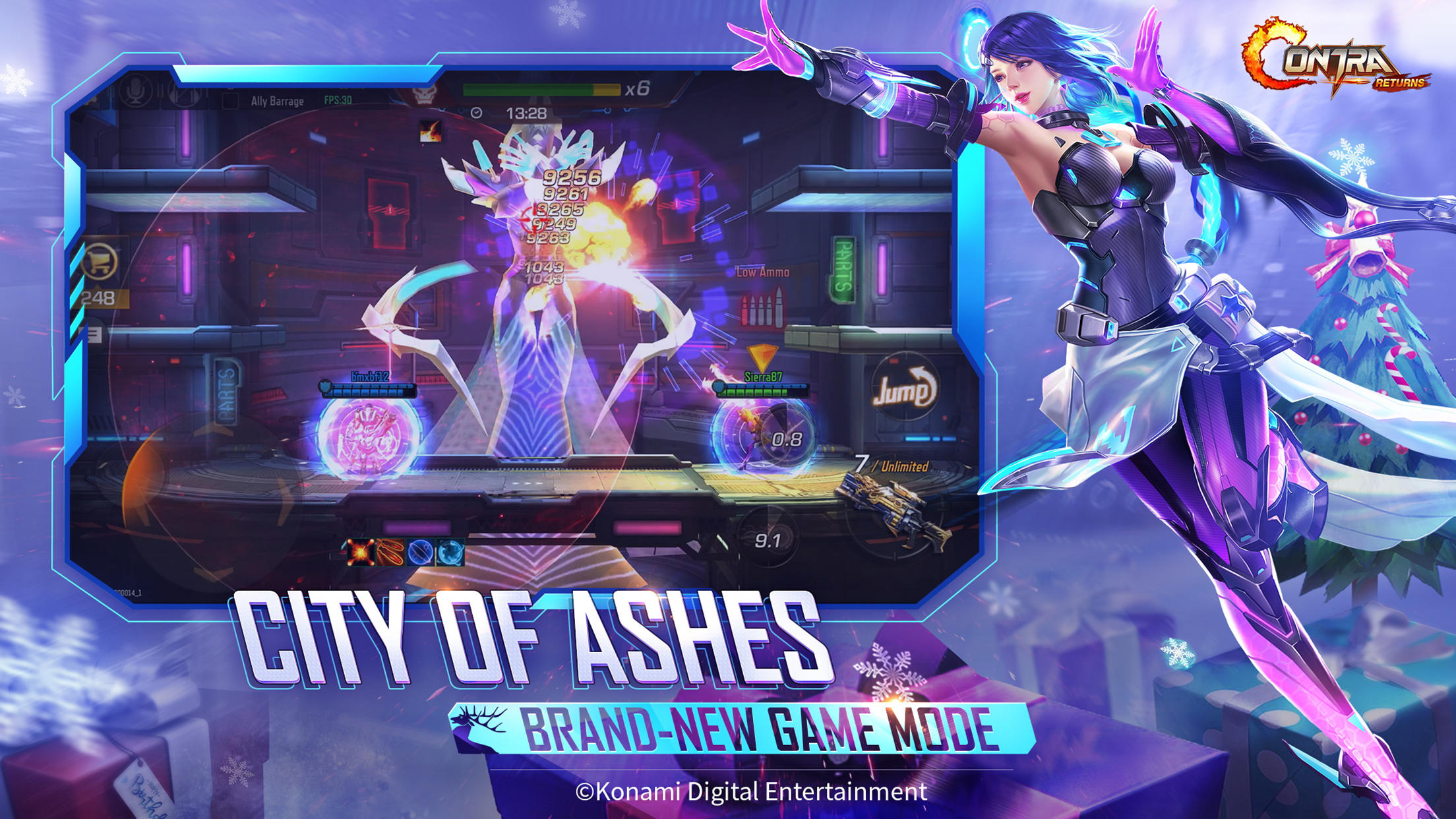 Contra Returns Game Screenshot