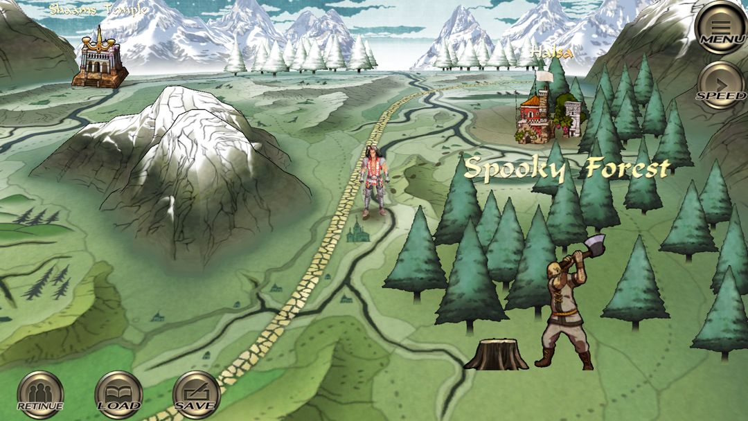 SaGa SCARLET GRACE: AMBITIONS 게임 스크린 샷