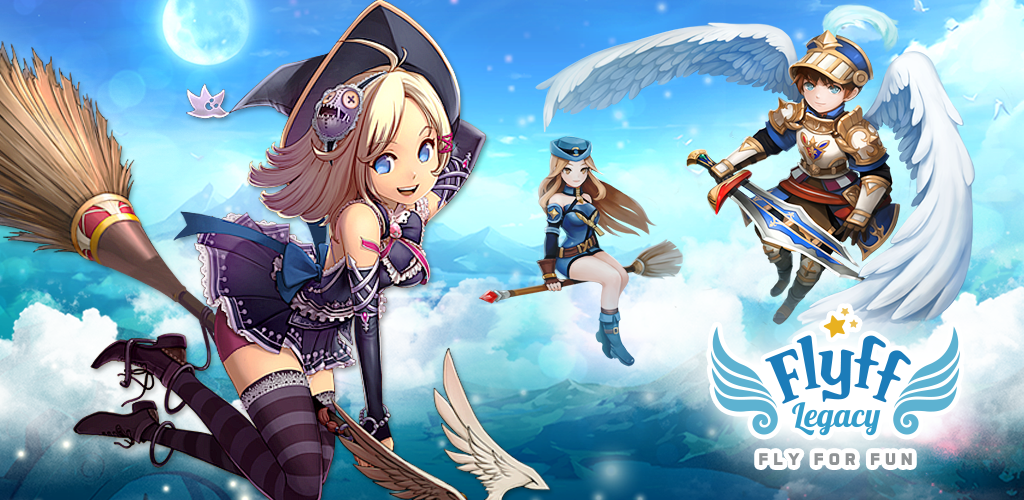 Banner of Flyff Legacy - Anime MMORPG 