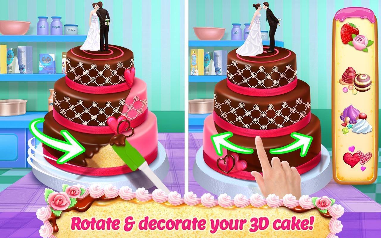 Screenshot 1 of អ្នកបង្កើតនំខេកពិតប្រាកដ 3D Bakery 1.9.1