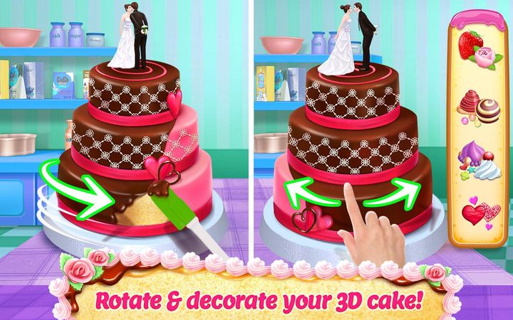 Screenshot 1 of Real Cake Maker 3D Bakery 1.9.1