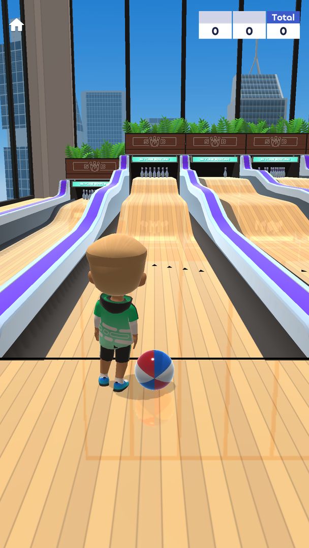 Screenshot of Skyline Bowling
