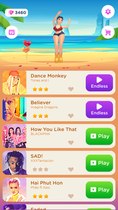 Dancing Race 遊戲截圖