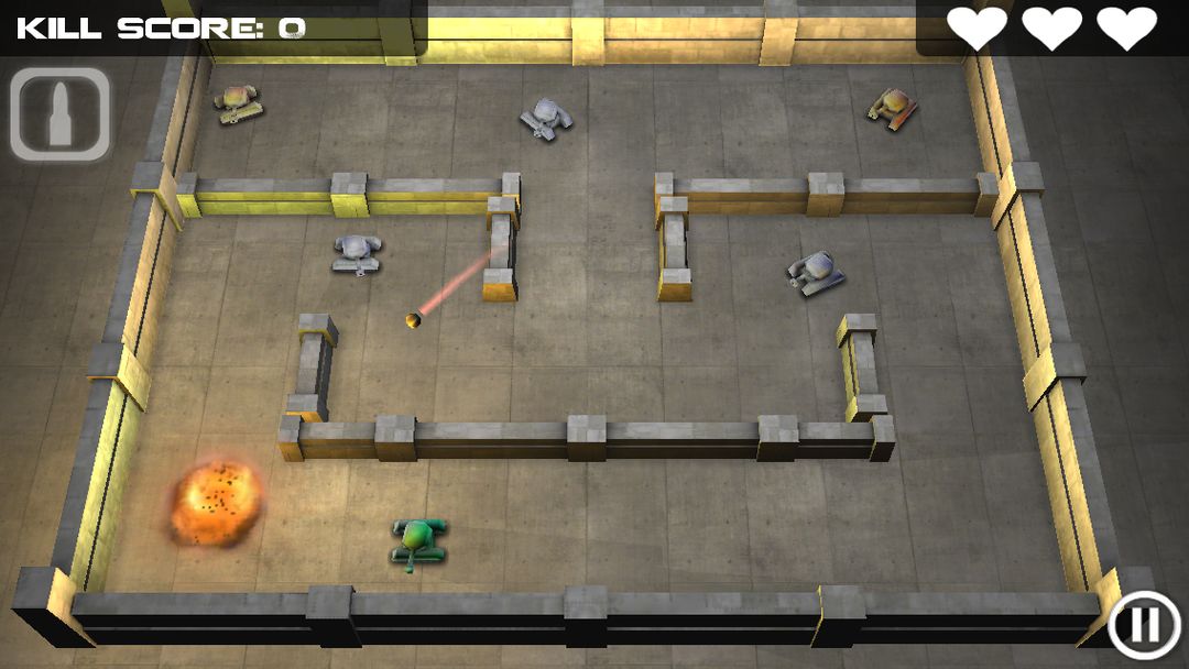 Tank Hero screenshot game