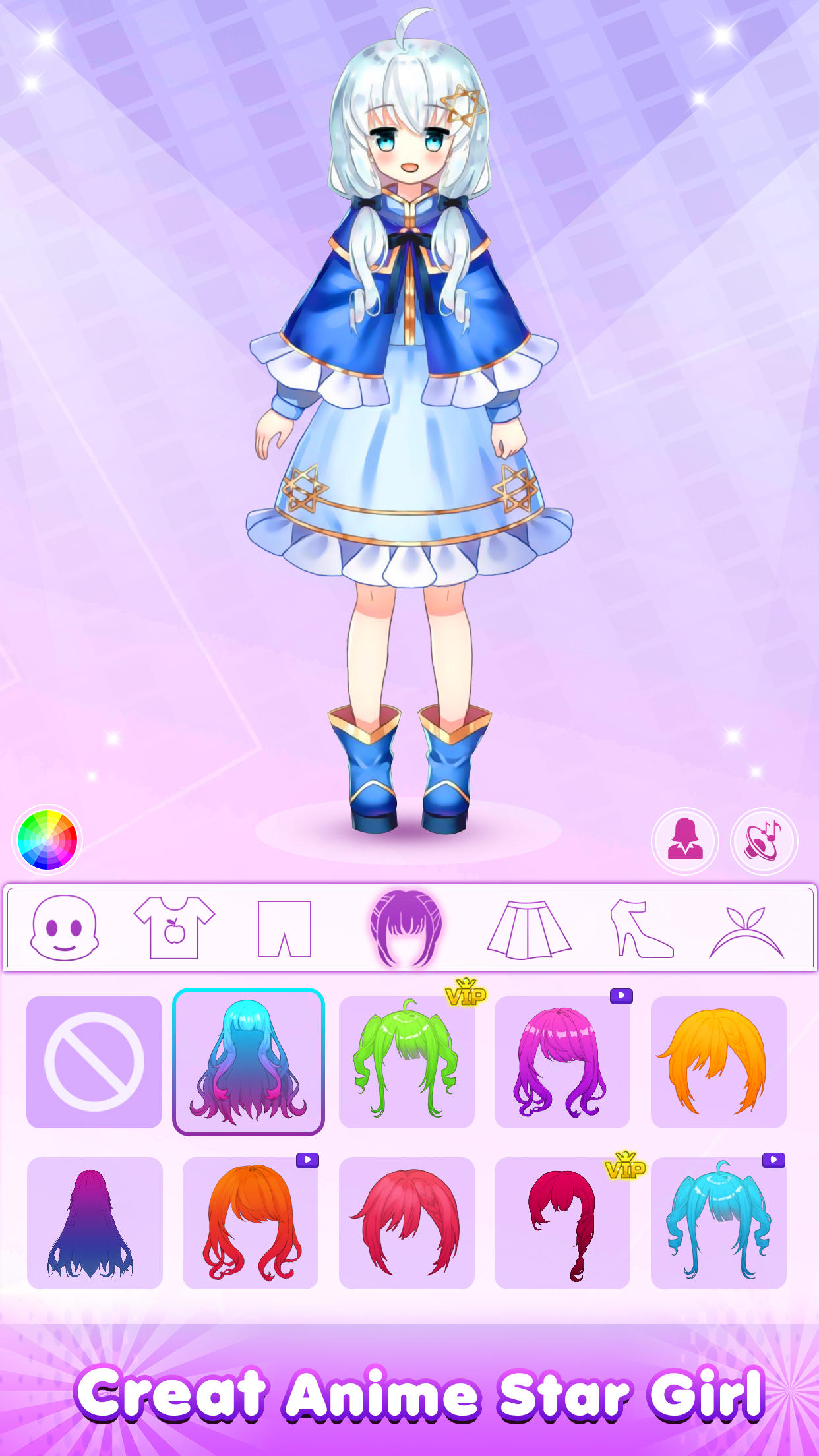 Download do APK de Jogos de Vestir Princesa Anime para Android