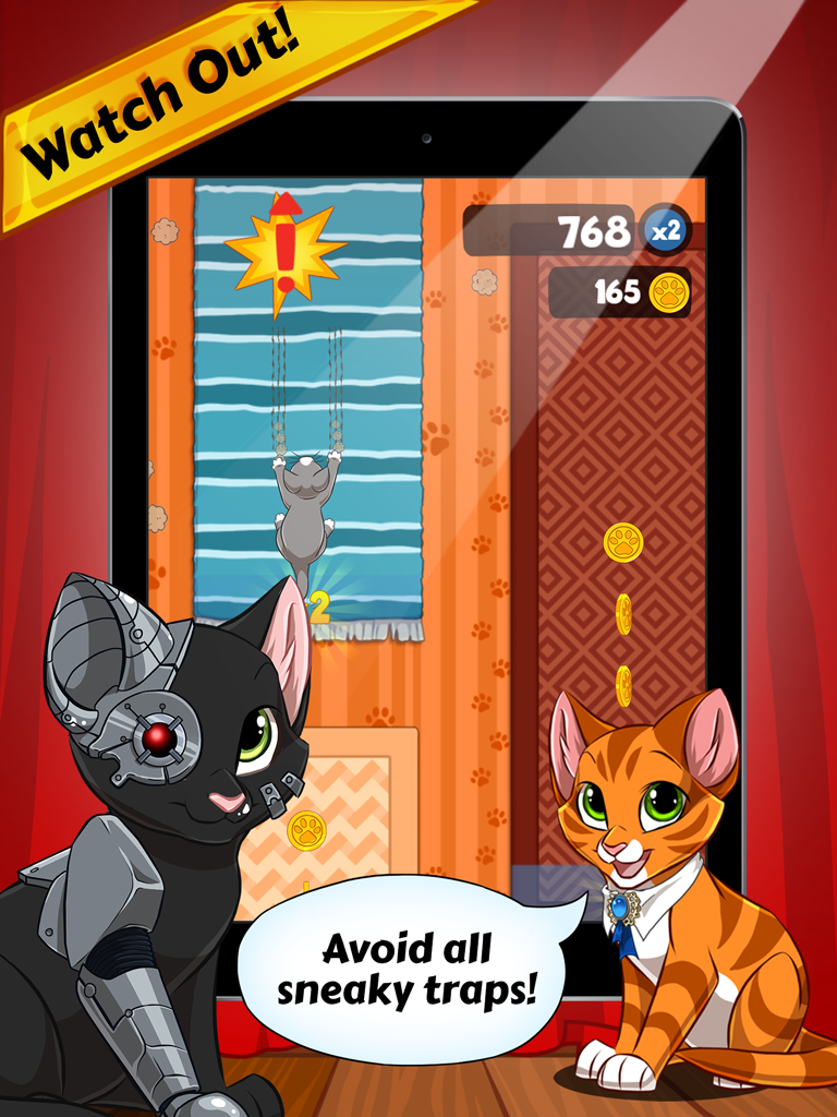 Carpet Kitty Game Screenshot