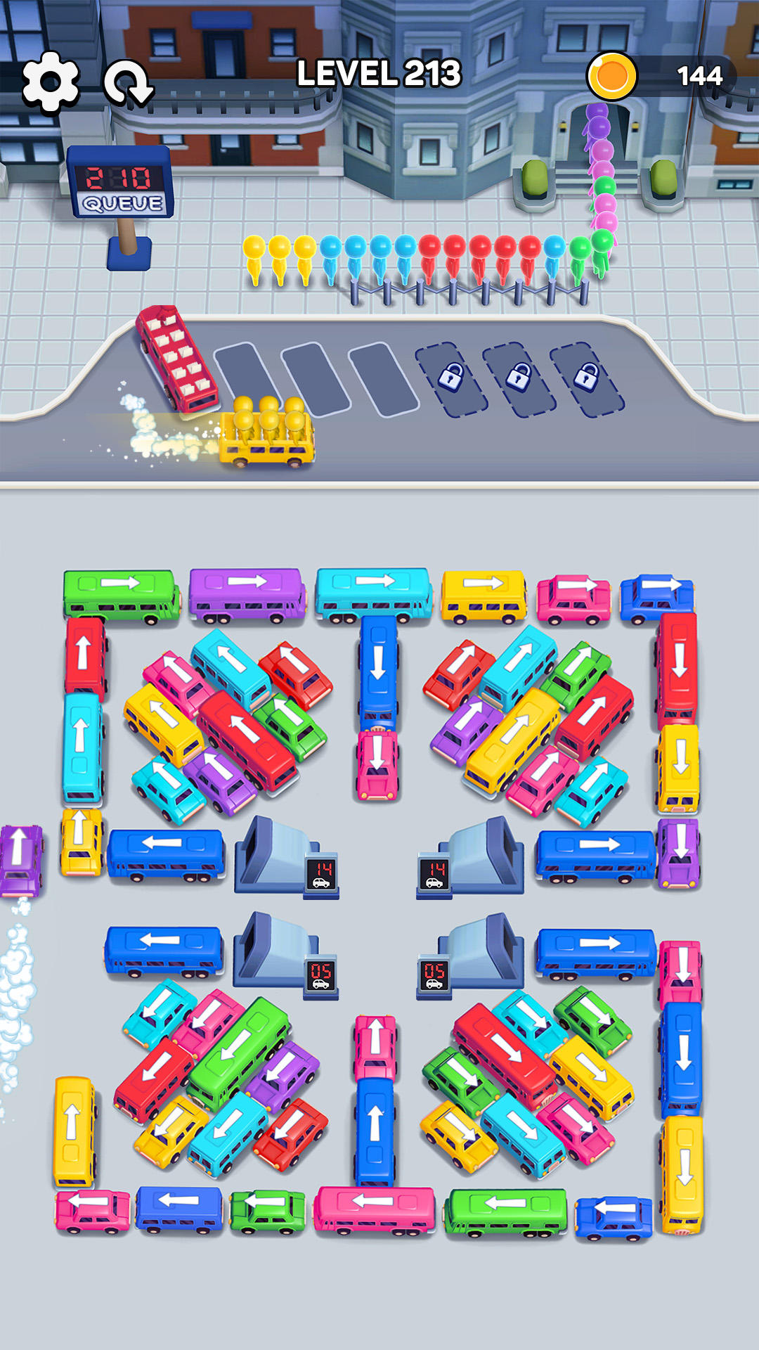 Bus Out Game Screenshot