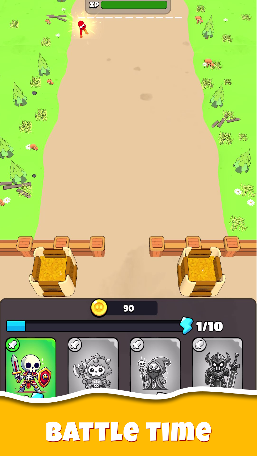 Monster Coin Defense Game Screenshot