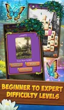 Mahjong: Summer Blossom Game Screenshot