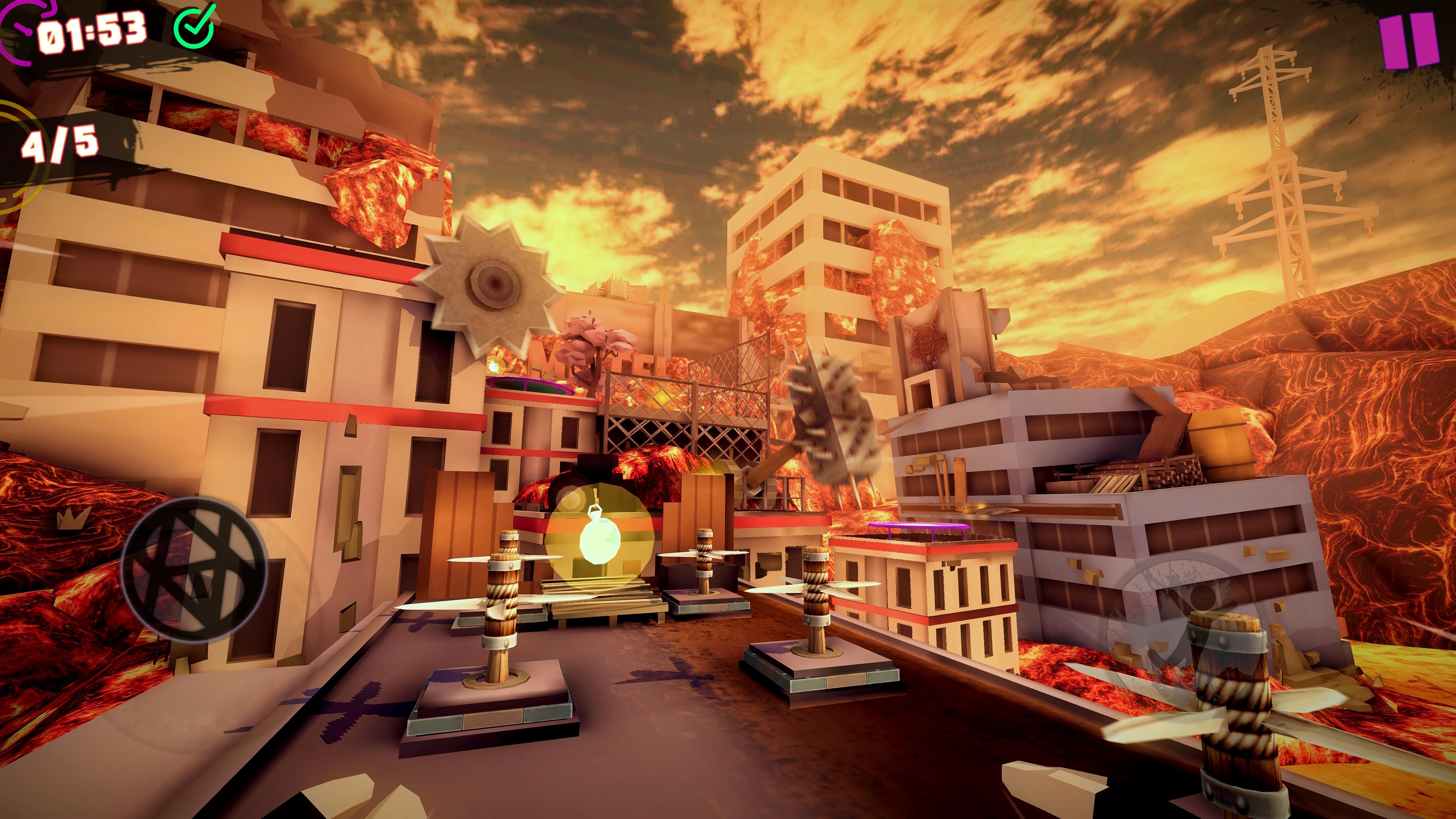 SUPER STORM: Hardcore Parkour Game Screenshot