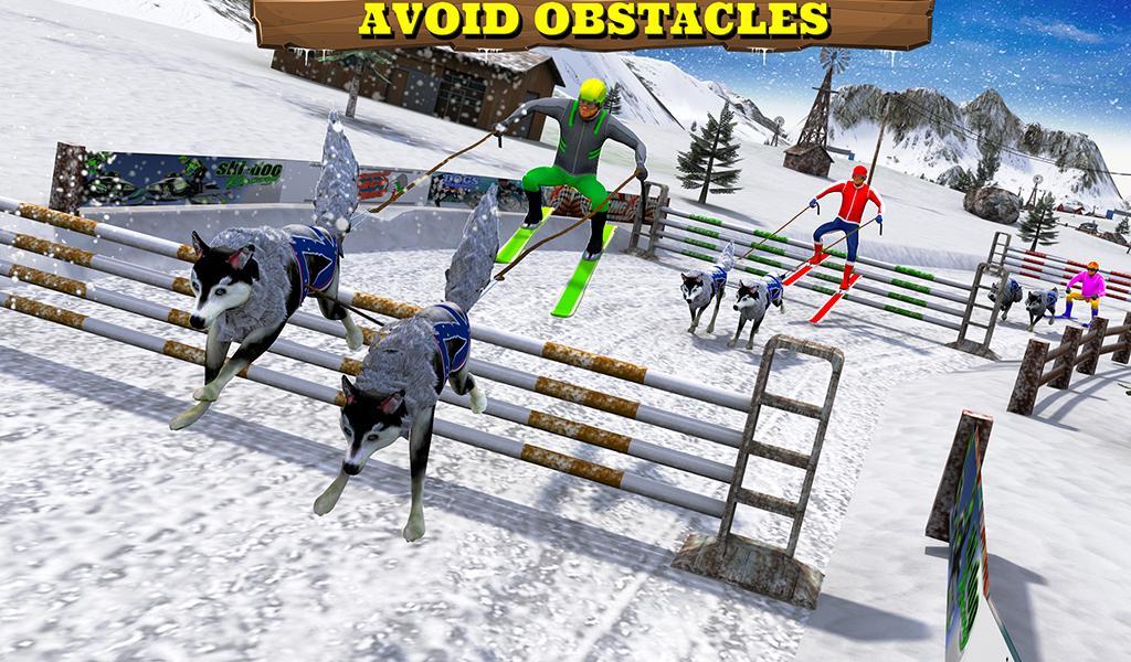 Sled Dog Racing 2017 Game Screenshot