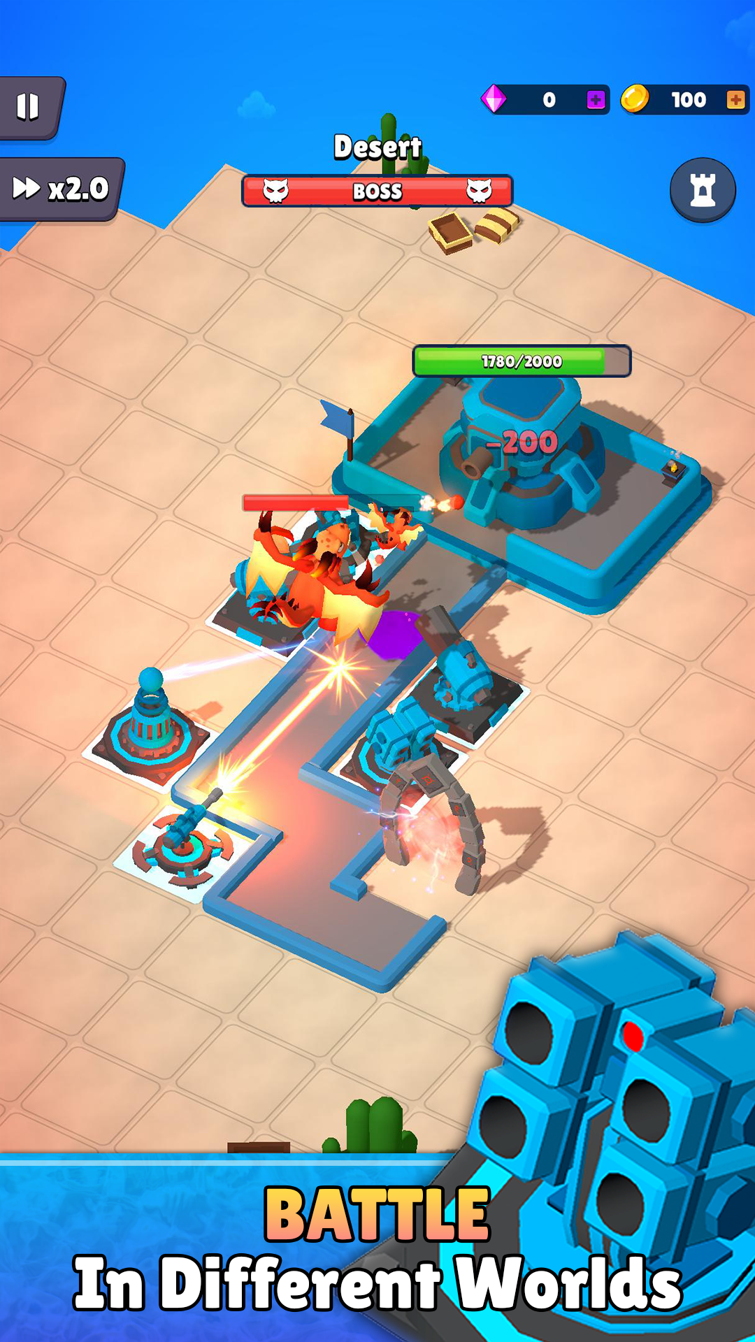 Defense.io Tower Defense TD Game Screenshot