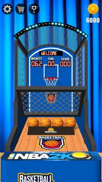 Arcade Basket Game Screenshot