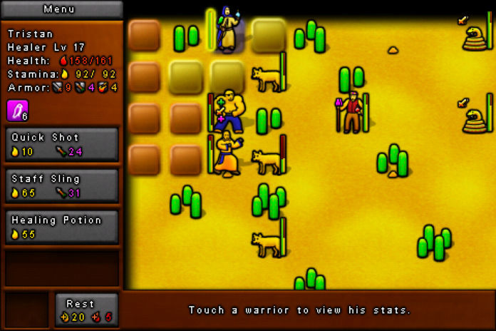 Tactical Warrior screenshot game