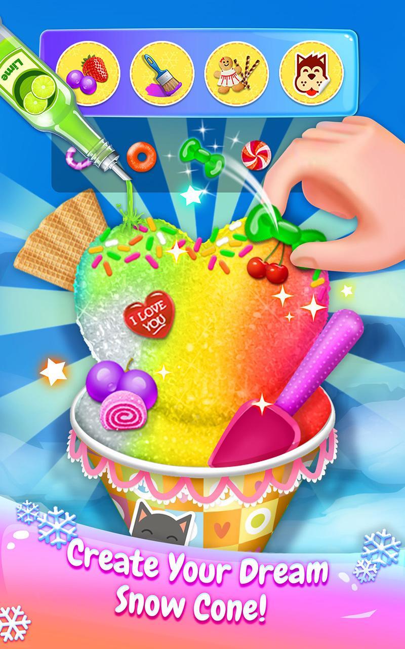 Snow Cone Maker - Summer Fun 遊戲截圖