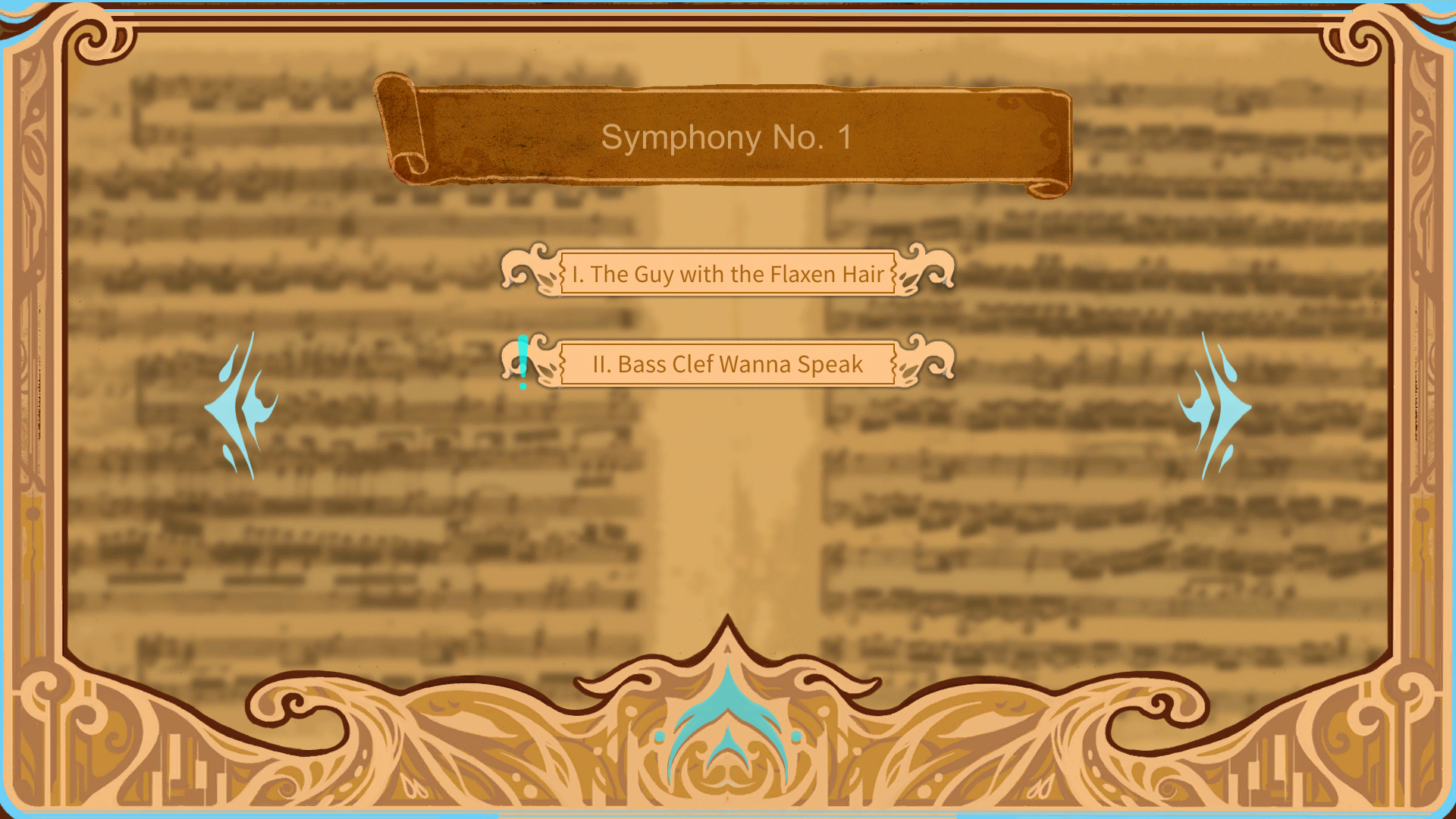 Concerto on White Game Screenshot