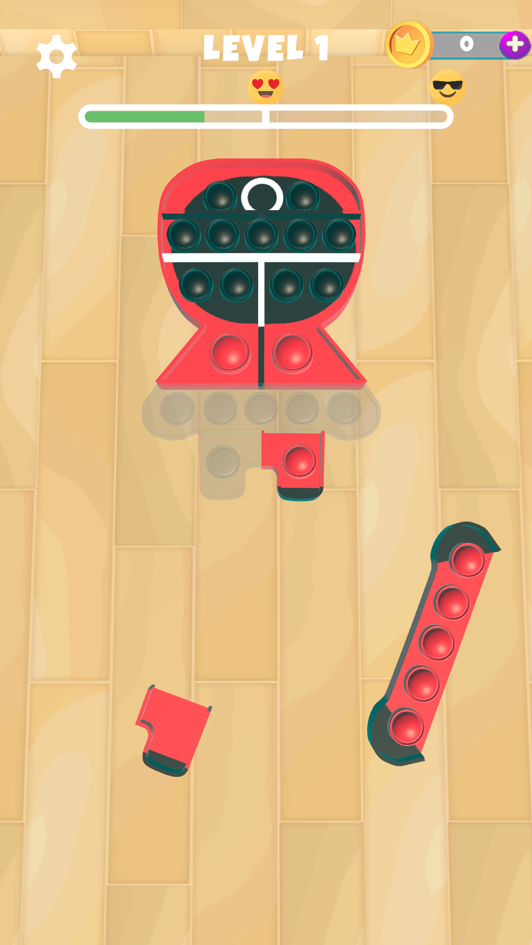 Скриншот игры Pop It Puzzle