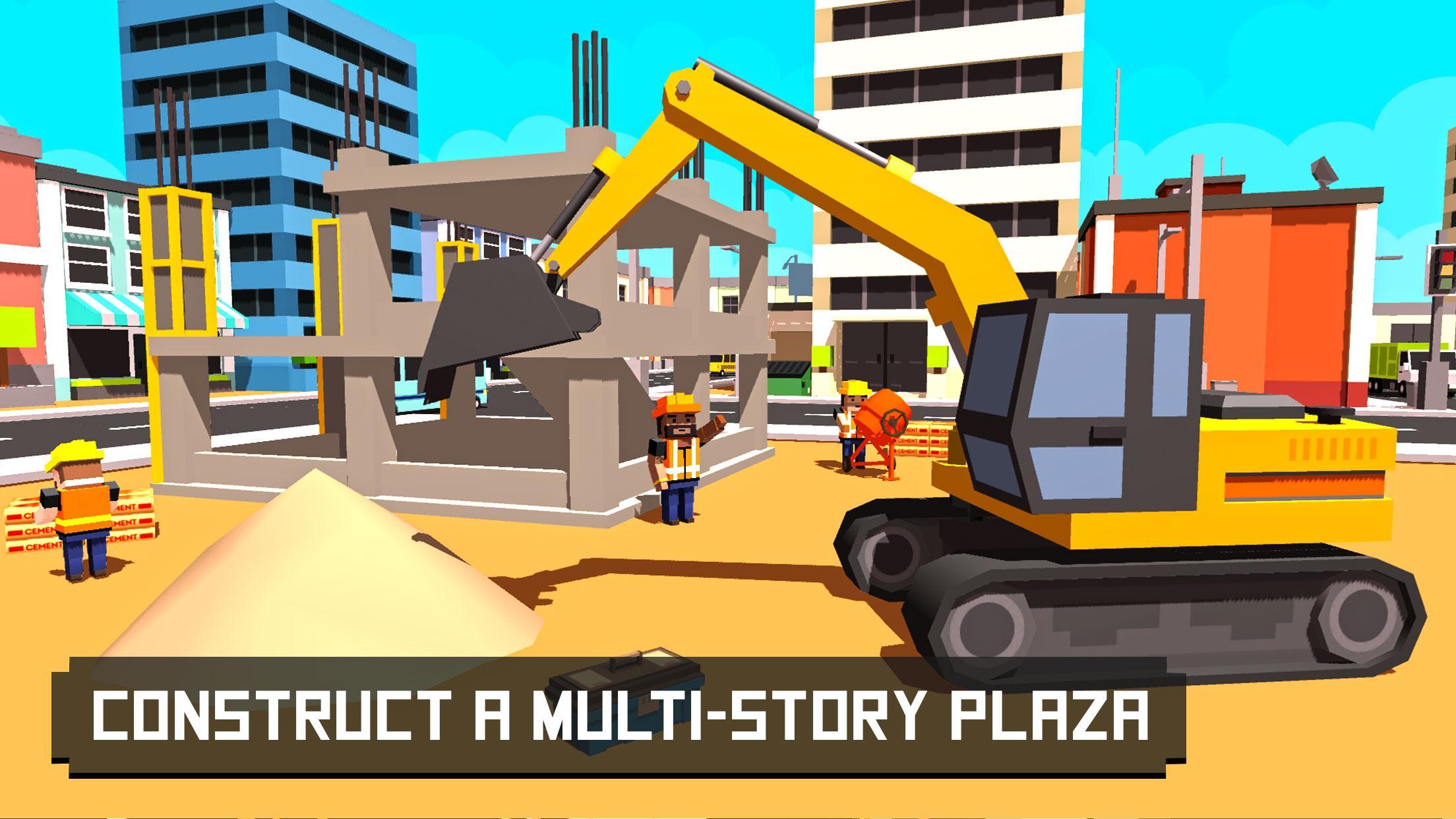 City builder 17 Parking Plaza Game Screenshot