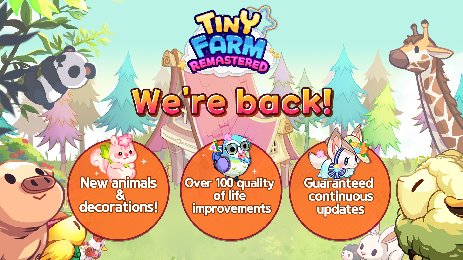 Tiny Farm: Remastered ภาพหน้าจอเกม