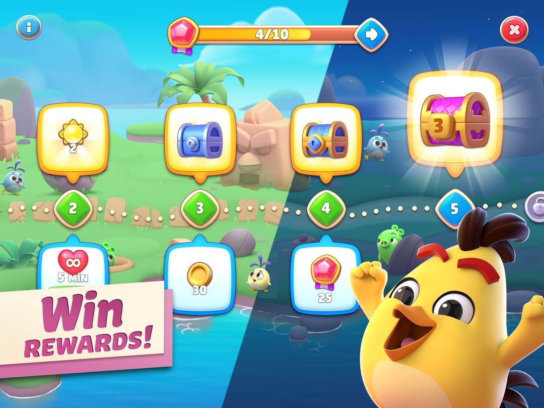 Screenshot of Angry Birds Journey