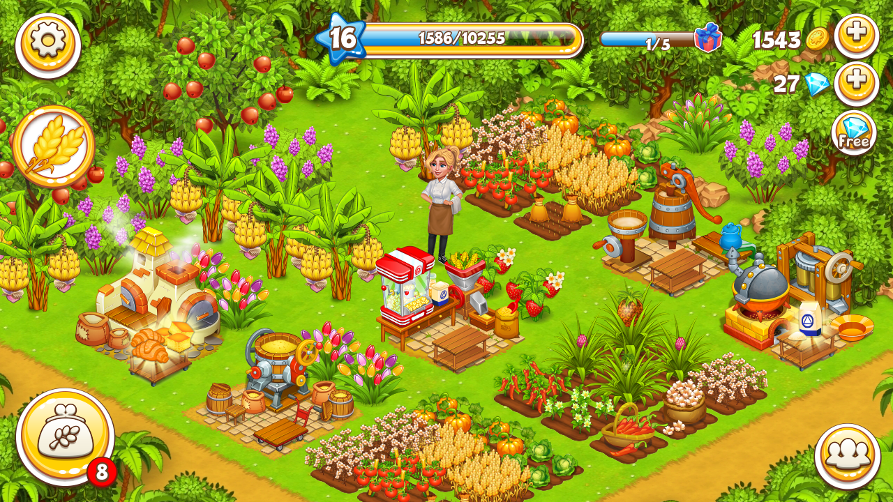 Screenshot of Farm Island - Family Journey