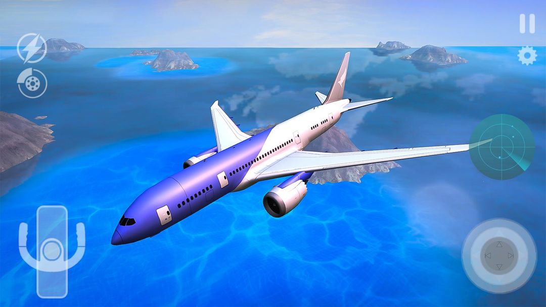 비행기 비행 조종사 시뮬레이터 2019 - 항공 비행 게임 스크린 샷