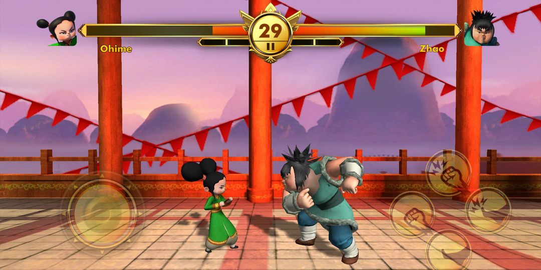 Kung Fu Dhamaka Official Game ภาพหน้าจอเกม