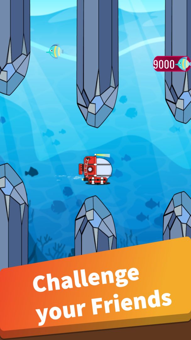 Screenshot of Submarine Game Tik Tok - Submarine Master Star
