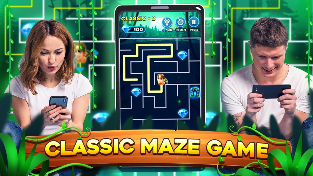 Maze and Money : Brain Puzzle 2020 게임 스크린 샷