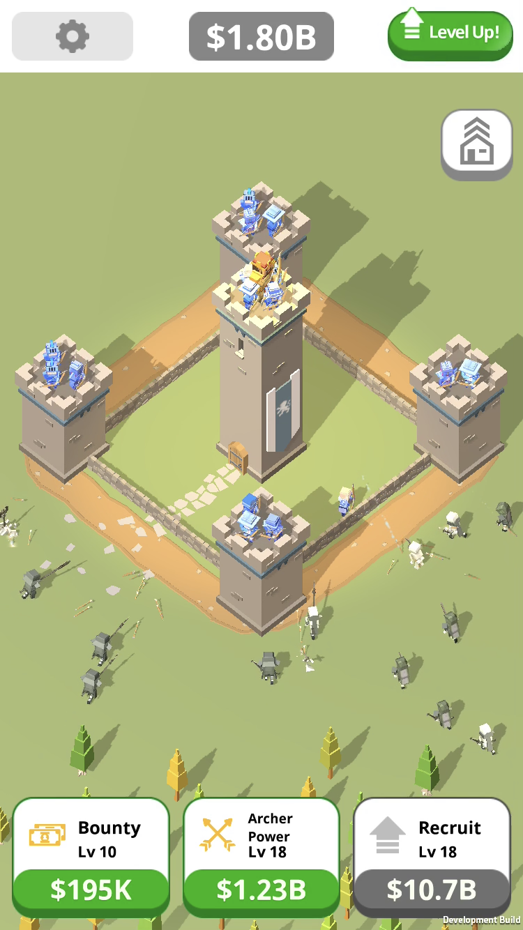 Castle Defense 게임 스크린샷