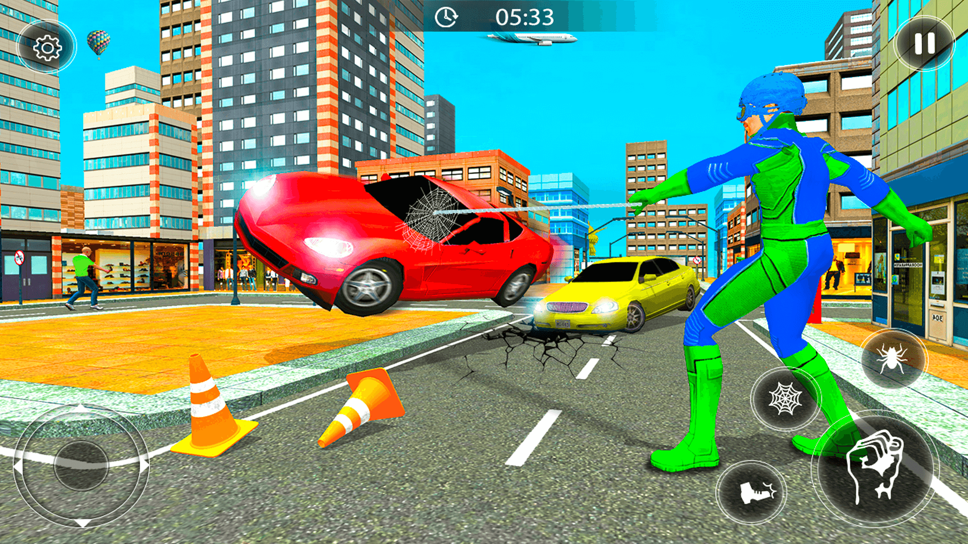 Police Robot: Gangster War Game Screenshot