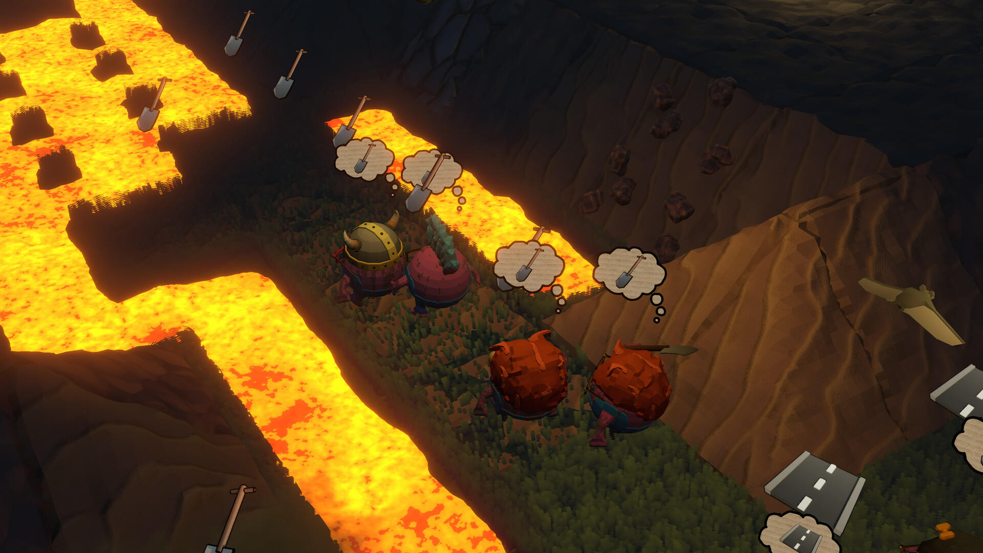 Rocklings screenshot game