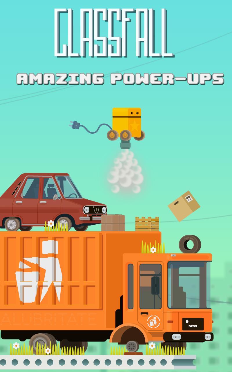 Glassfall. The arcade game Game Screenshot